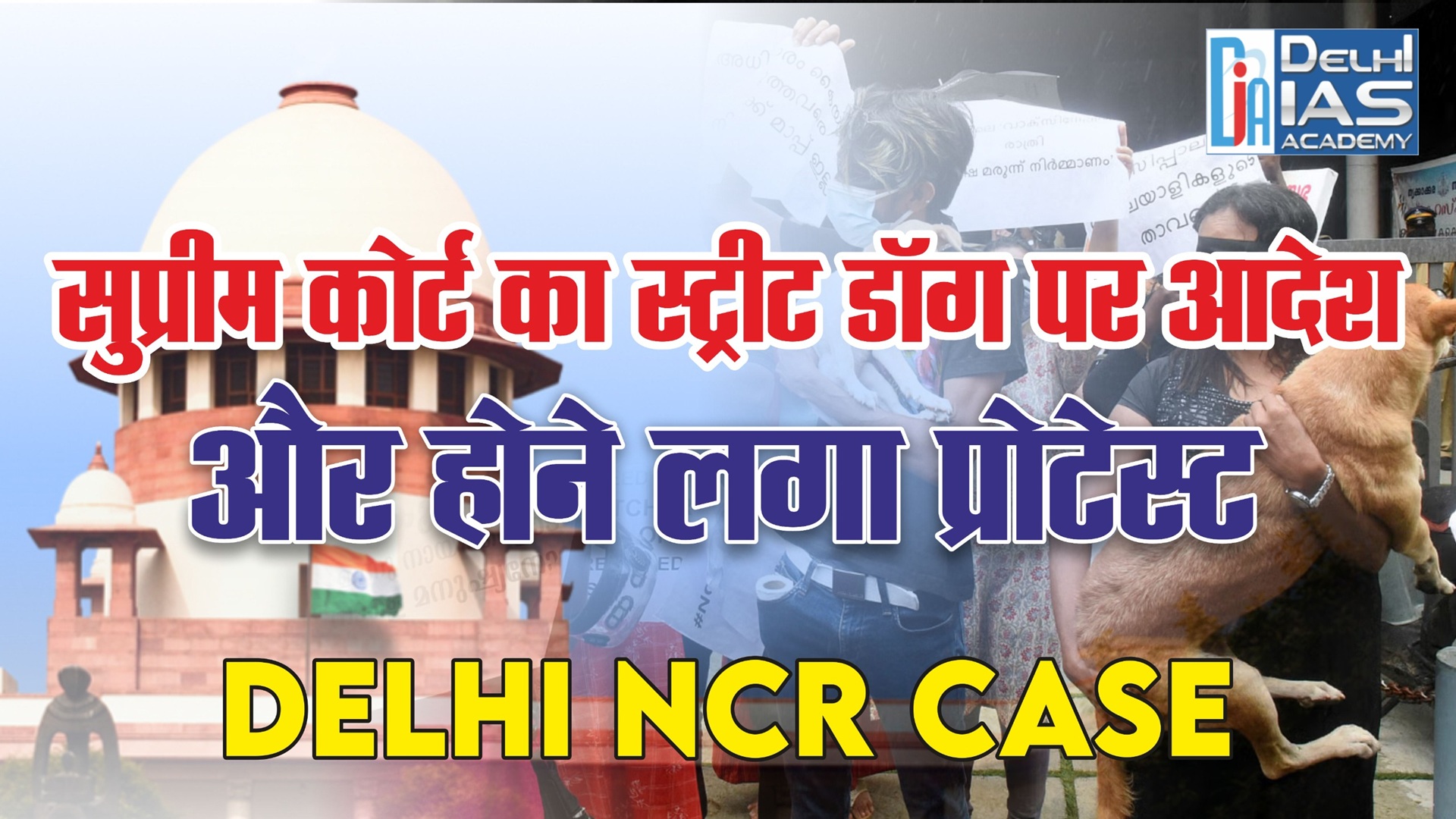 CGPSC :- Supreme Court का बड़ा आदेश | Street Dog Case से मचा हंगामा | Delhi NCR | Delhi IAS Academy